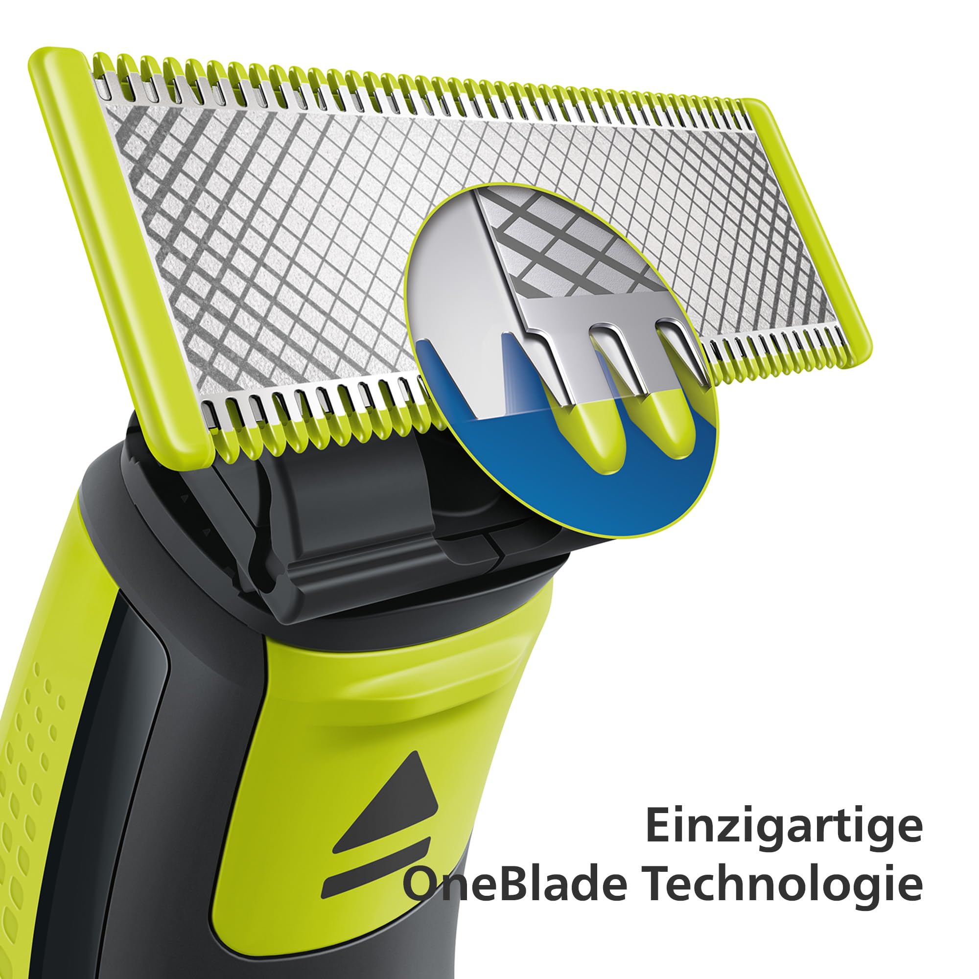 Philips OneBlade Original Klingen - 5x Original-Ersatzklingen, Trimmen und Rasieren im Gesicht und am Körper, QP250/50 4
