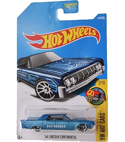 ホットウィール '61 Lincoln Continental Hot Wheels Lincoln Continental 61 Mattel Creations Cor Preto