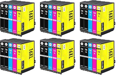 Supply Guy Ink Cartridge Multipack for Epson 16XL WF-2510 2530 2630 2660 2760