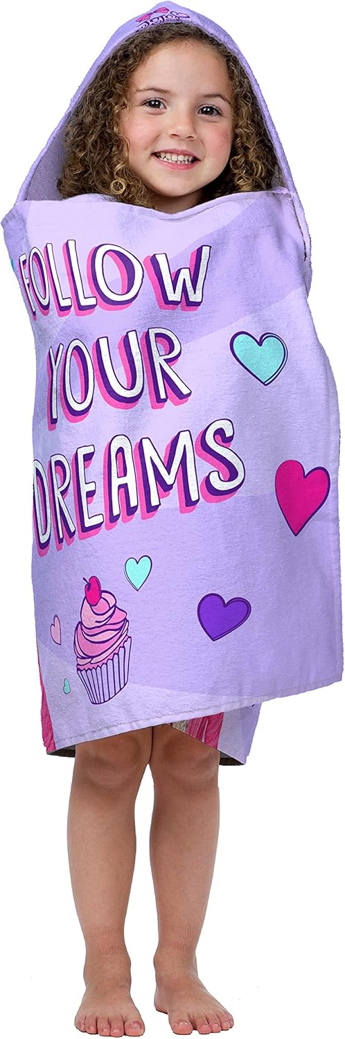 jojo siwa hooded bath towel