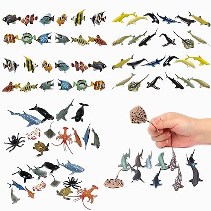 Amazoncom Fun Central Bc832 Sea Animal Figure Party Pack