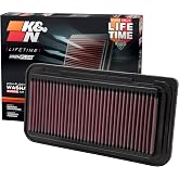 K&amp;N High-Flow Original Lifetime Engine Air Filter: Increase Power: Premium, Washable: Compatible with 2005-2020 Scion/Subaru/Toyota: FR-S, TC, BRZ, 86, Corolla, GT86, 33-2300