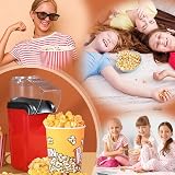 YASHE Electric Hot Air Popcorn Maker Machine 1200W Oil-Free Healthy 2 Min view 8