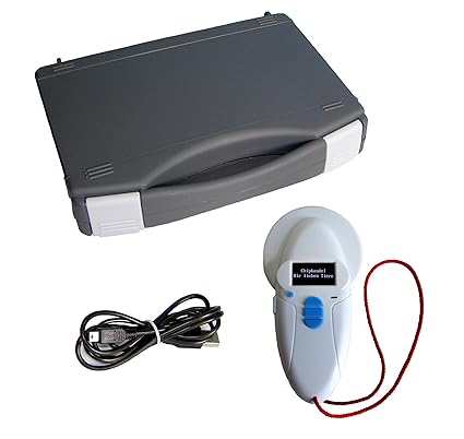 Chiplesegerät Plus Extra RFID Mikrochiplesegerät Chip Chipleser RFID-reader USB Tiertransponderleser