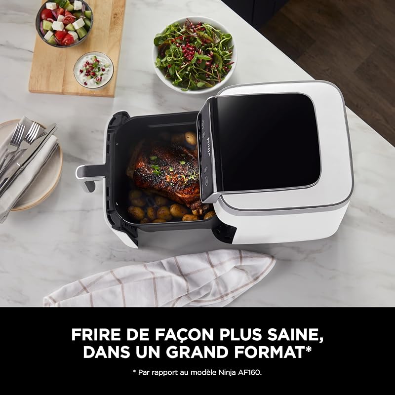 Air Fryer MAX PRO, 6,2L, sans huile, grand tiroir, rôtir, Blanc