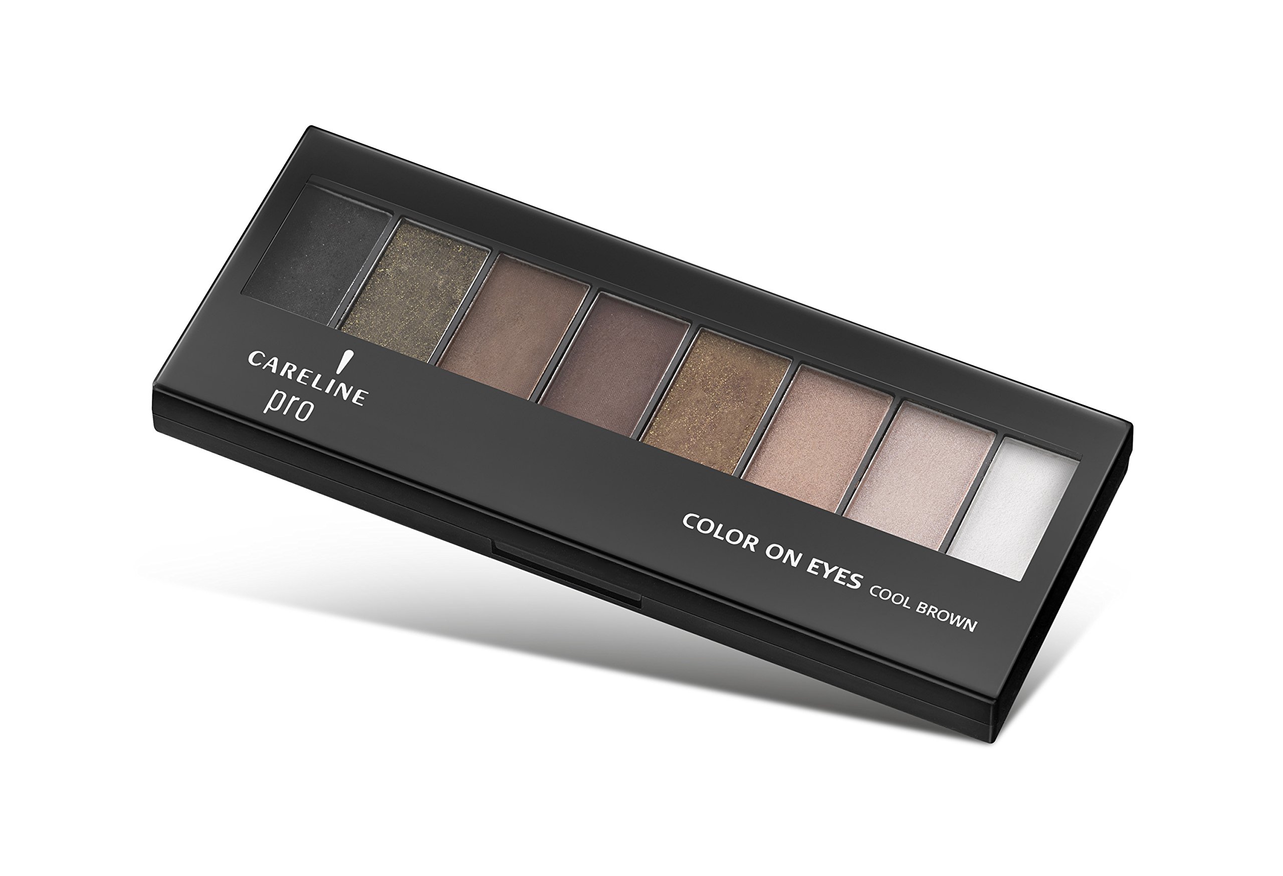 Careline 8 Eye Shadow Set - Cool Brown