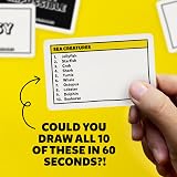 Gamely Six Second Scribbles Drawing Party Game Family Fun Ages 8+ view 4