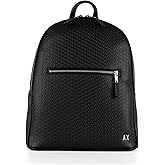 Armani Exchange Men's Elba Backpack, Black, One Size