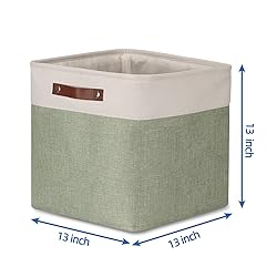 Temary Cube Storage Baskets for Shelves 4pack
