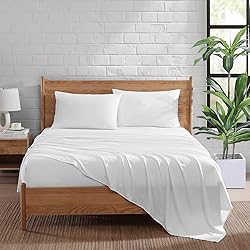 Casa Platino Sheets, Pre-Washed Soft & Breathable