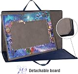LAVIEVERT 1000 Piece Jigsaw Puzzle Board Portable Case with 4 Sorting Trays view 2