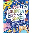 Crayola: Colorful Cats And Snacks (A Crayola Coloring Glitter Sticker Activity Book for Kids) (Crayola/BuzzPop)