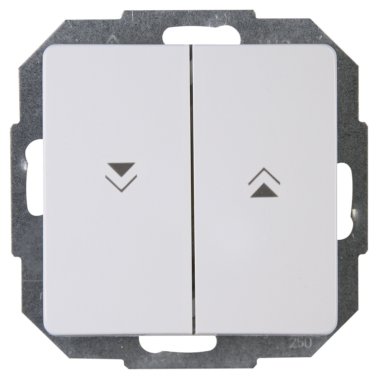 Kopp Paris 651502087 Blind Switch IP 20 Arctic White 250 V