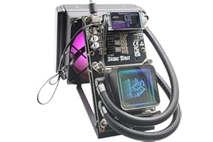 in Stock New Bitaxe NerdQaxe++ Hydro 4.8TH/s 15J/Th 60W Power Consumption Bitcoin Miner, 2.4G WiFi Crypto Machine, 4xBM1370 A