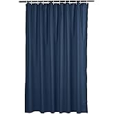 鶹 Basics Waffle Weave Shower Curtain - 72 Inch, Navy Blue