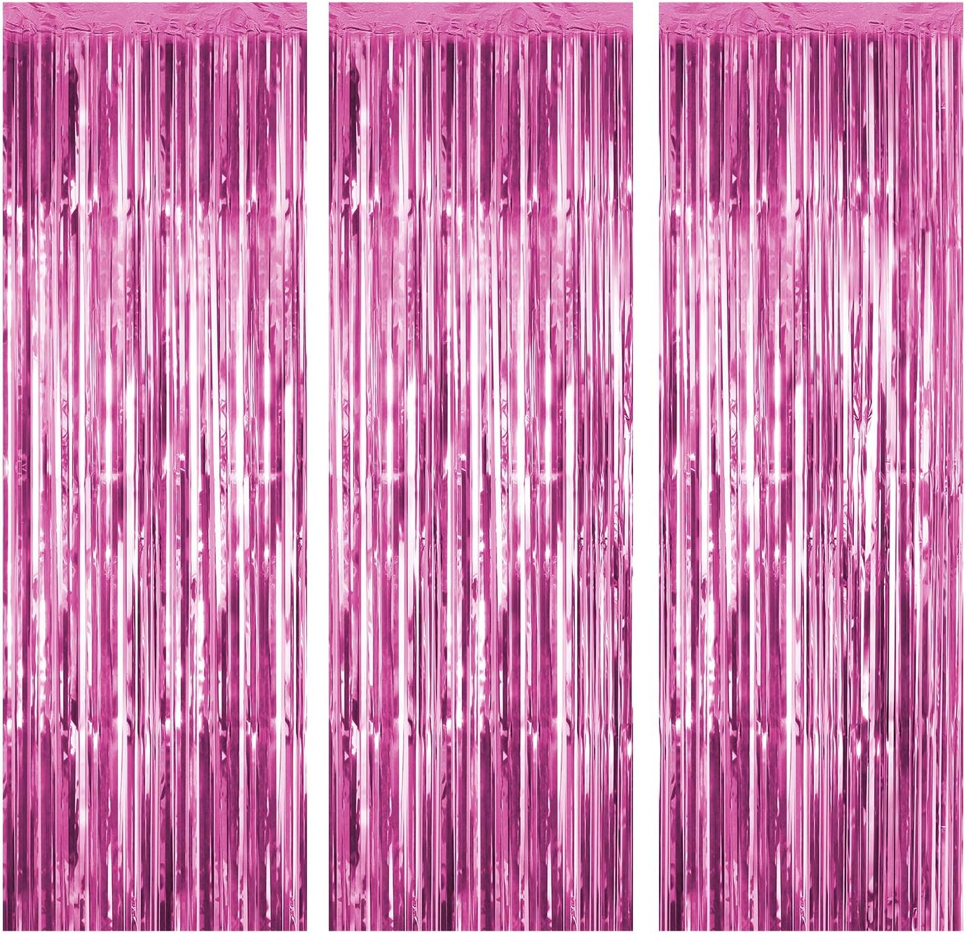Foil Fringe Curtains Metallic Tinsel Mylar Curtain for Party Photo