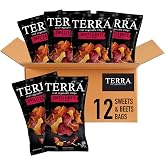 Terra Vegetable Chips, Sweets &amp; Beets, No Salt Added, 5 oz. (Pack of 12)