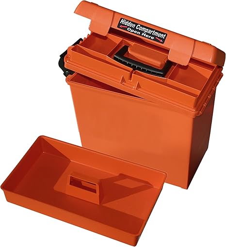 MTM Sportsmen Plus - Caja seca, color naranja y naranja: Amazon.es: Deportes y aire libre