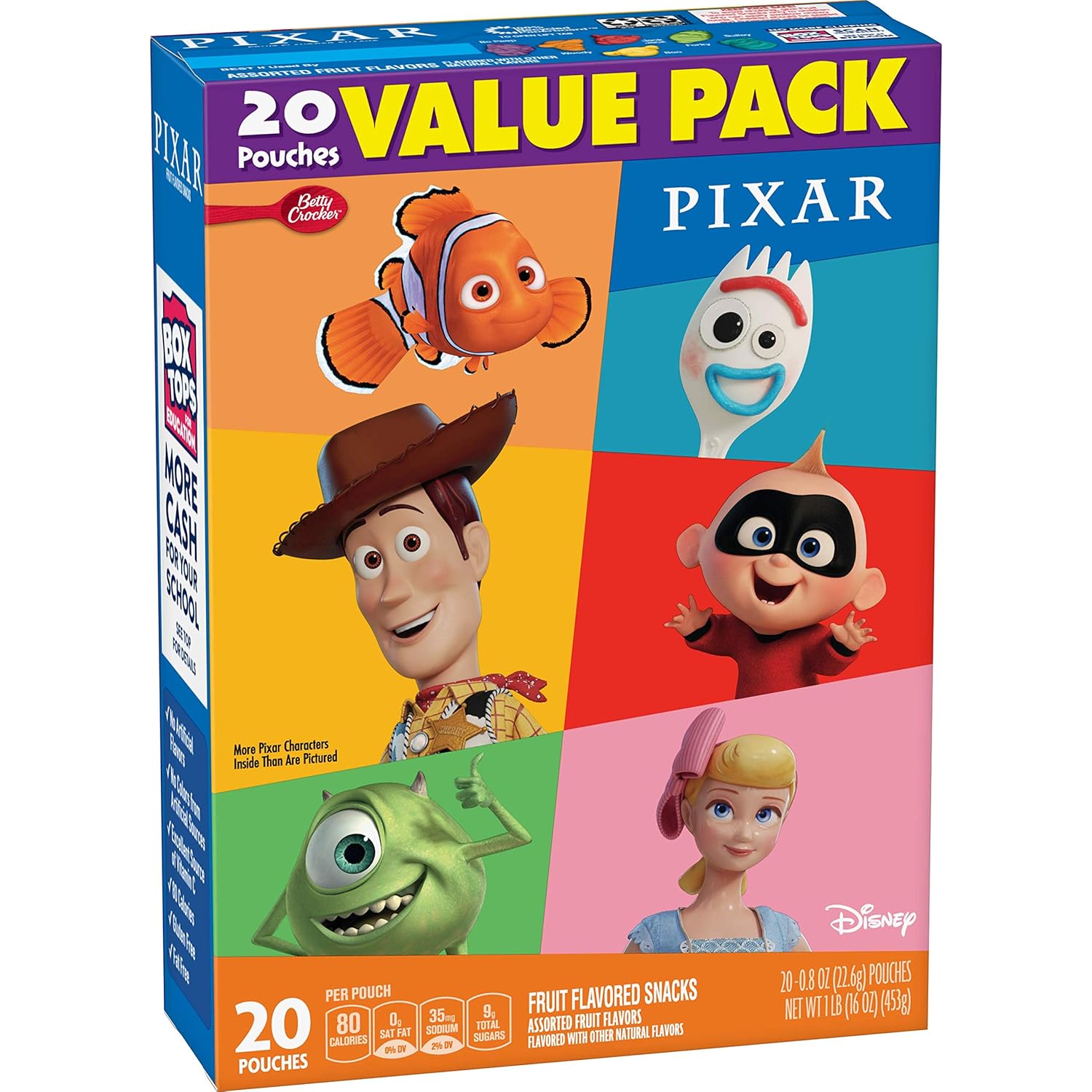 Betty Crocker Jurassic World Fruit Snacks, 20 ct, 16 oz