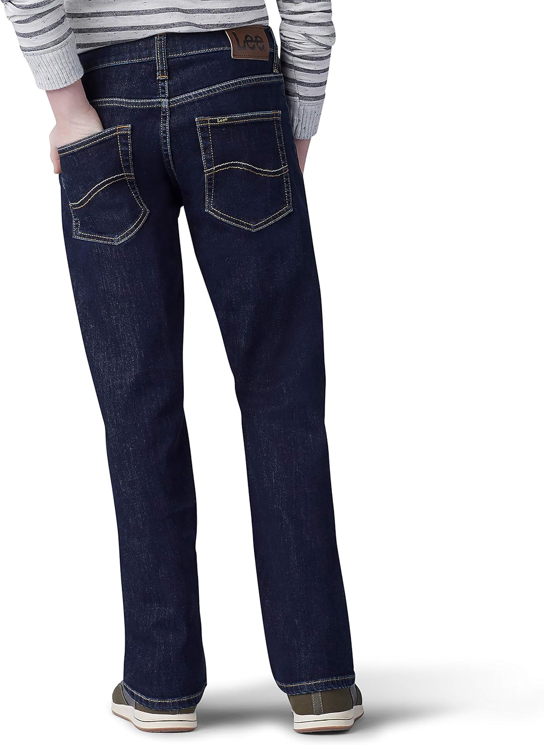 Lee Big Boy Proof Fit Straight Leg Jean: Clothing