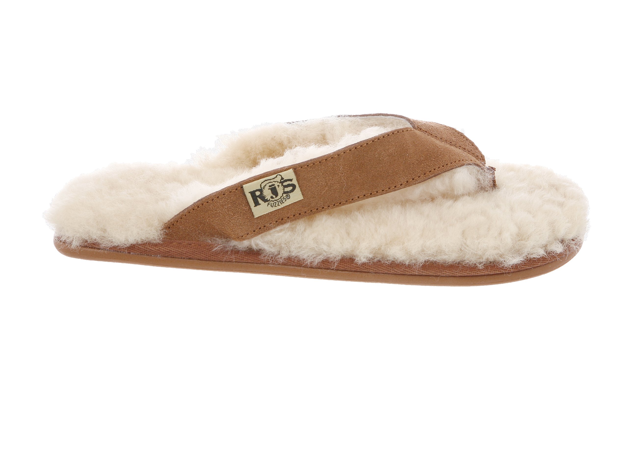 sheepskin flip flop