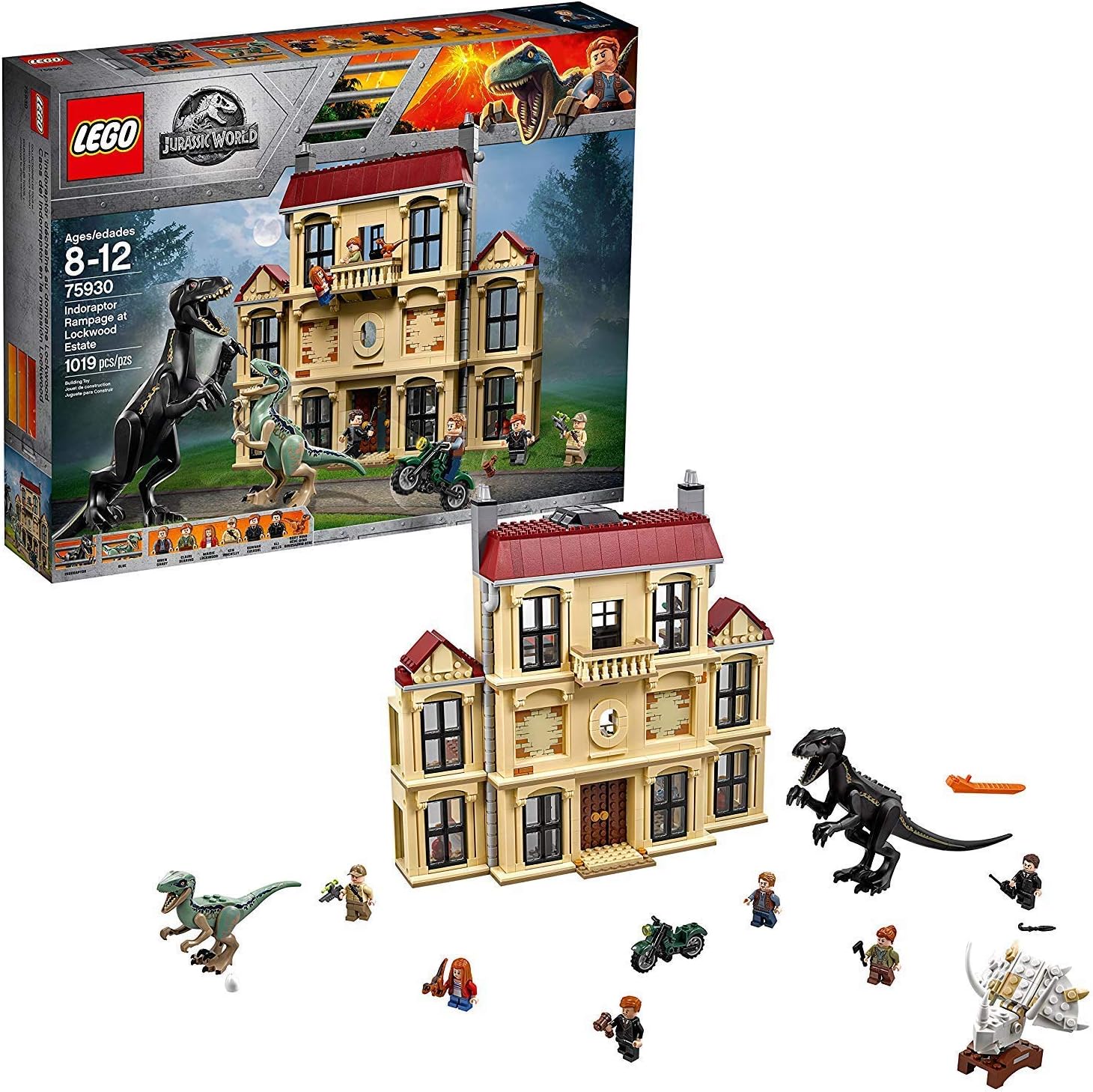 lego jurassic world para montar
