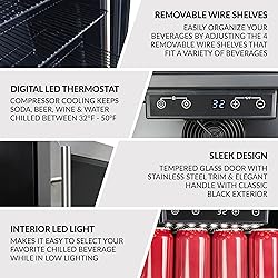 Igloo IBC41FNSS New And Improved 180-Can Capacity