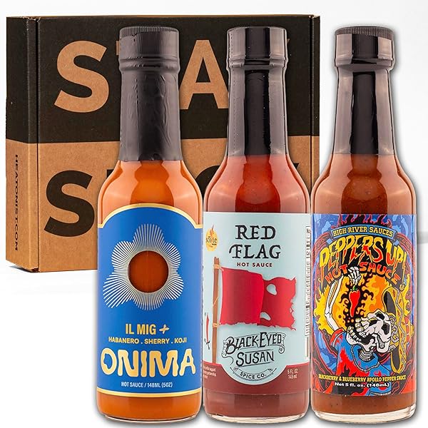 Hot sauce ポラロイド チソン 公式 Amazon.com : Hot Ones Season 24 Heat Pack, Hot Sauces Gift Pack