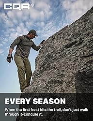 CQR Men's Active Flex Tactical Pants, Water