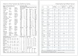 1ABOVE 2026 A5 Week-to-View Diary Casebound Hardback Blue 60gsm Paper view 2