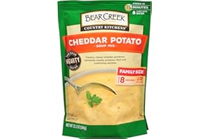 Bear Creek Soup Mix, Cheddar Potato, 12.1 Ounce (Pack of 6)