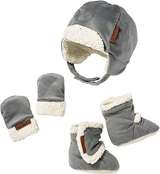 jj cole hat mittens booties