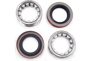 XiKe 2 Set Axle Bearing & Seal Kit, Fits Various 2.530" OD, Compatible Timken 6408, 8835S and R1559TV, AK1559 Chrysler, Ford,