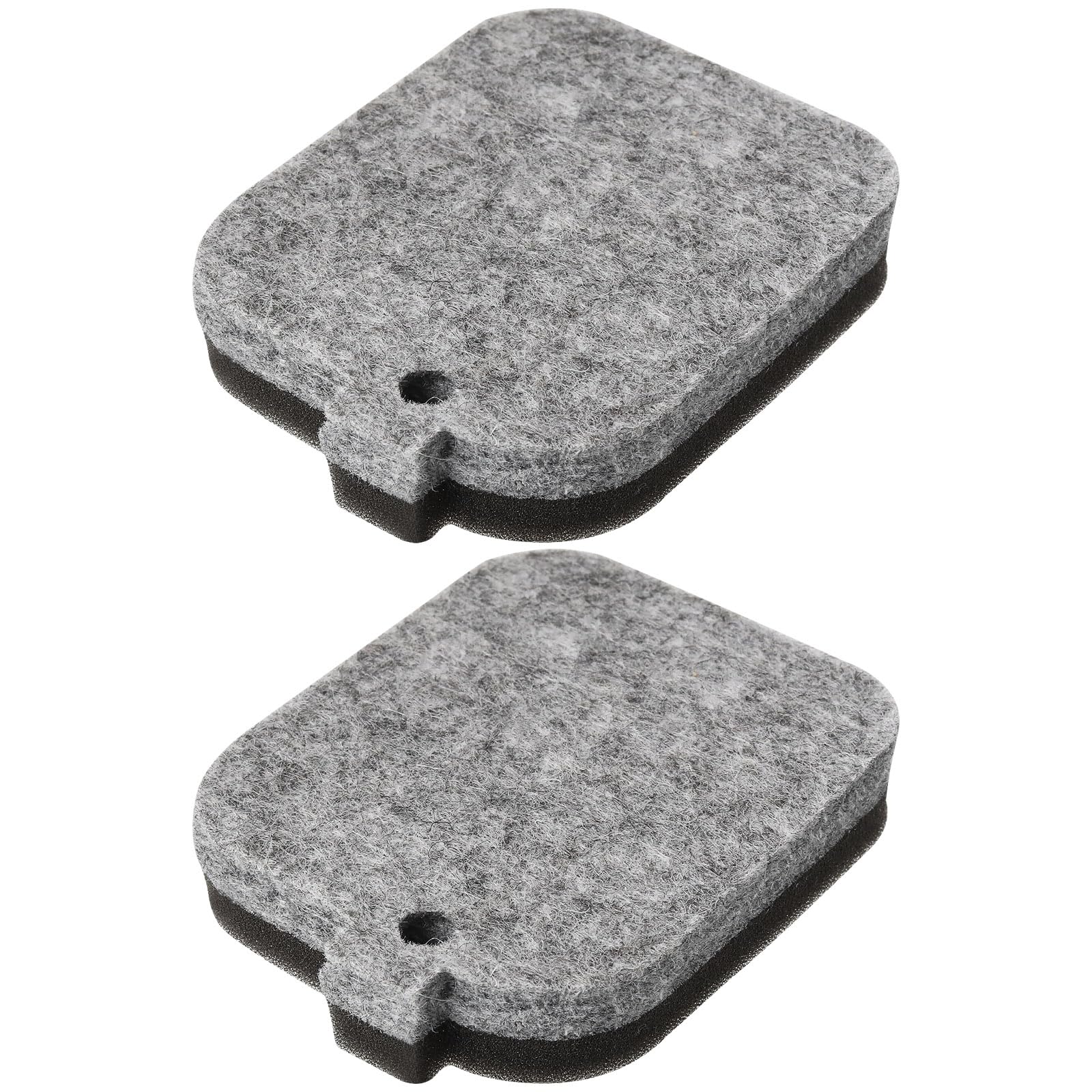 eMagTech 2pcs Sponge Air Filter 42291201800 Foam Air Filter Lawn Mower Air Filter Compatible with STIHL BG55 BG65 BG85 6.4x7.7x1.2cm Black