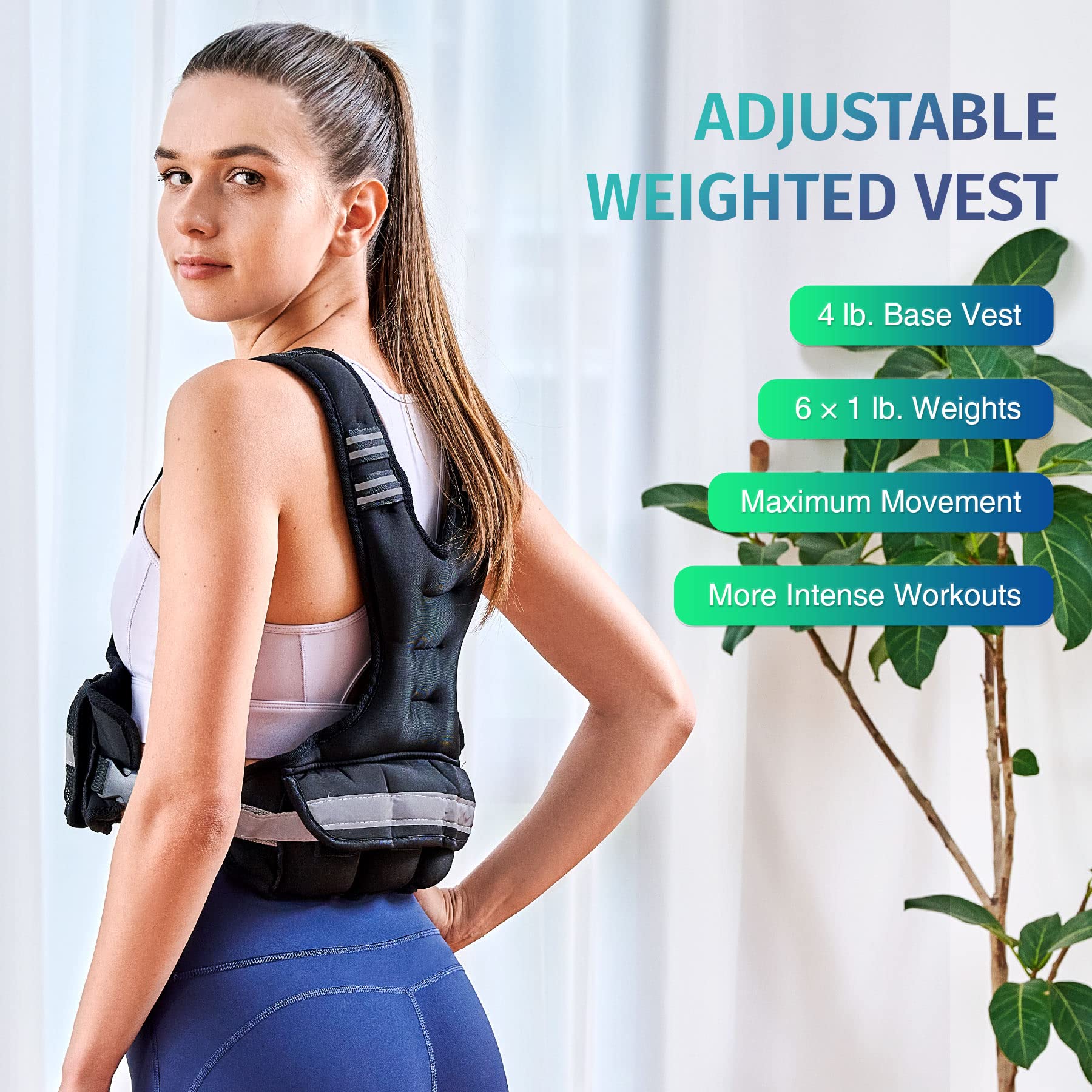 Adjustable Body Weight Vest