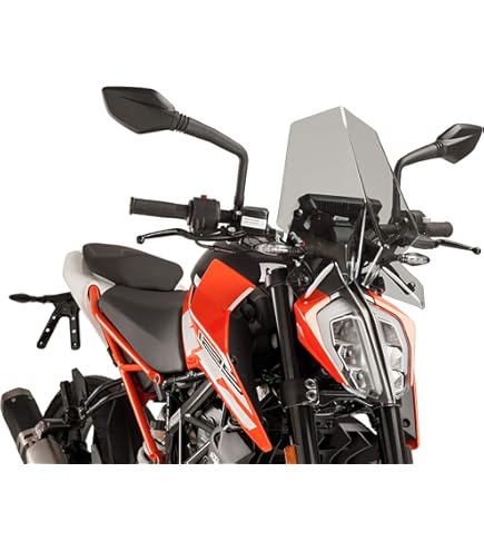 Amazon.com: Puig Windshield NG Sport KTM 125 Duke/ 390 Duke