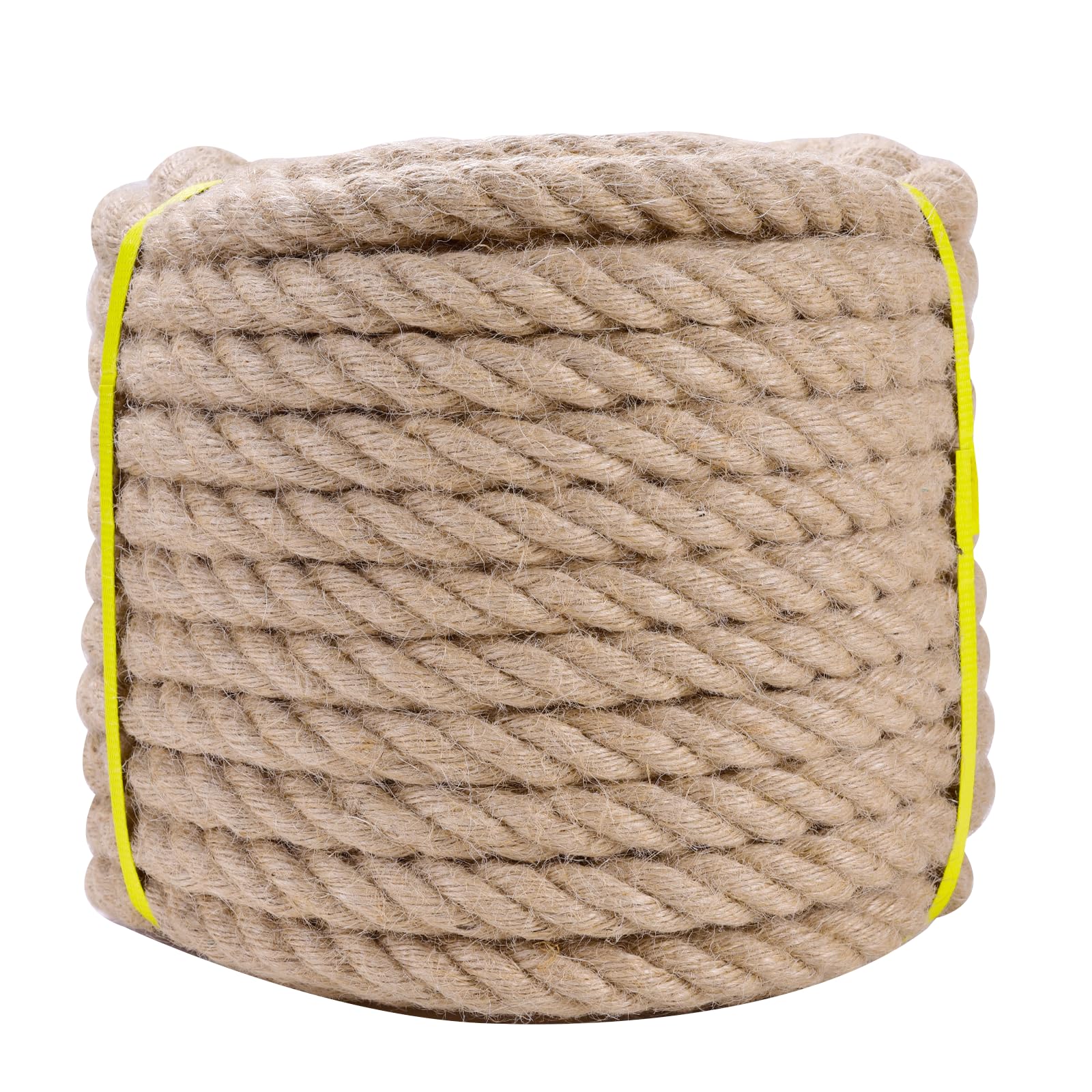 LZ.MZXU Jute Rope 10M/15M/20M String Garden Twine for Outdoor Use, Decorating，DIY Arts Bundling Crafts