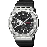 G-Shock Casio G-Steel Black Dial Black Resin Band Watch 49.3mm - GM2100M-1A