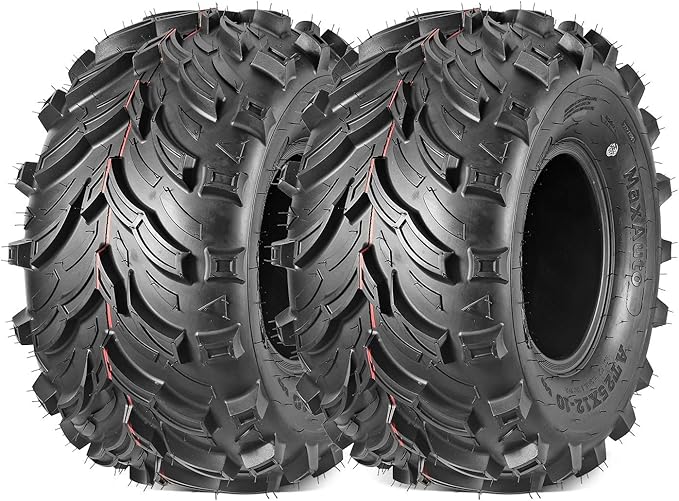 Maxauto Set of 2 AT 25x1210 25x12x10 Rear ATV UTV All