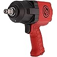 Chicago Pneumatic CP7741 Air Impact Wrench (1/2 Inch), Air Impact Gun Industrial Repair & Assembly Tool, Pistol Handle, Twin Hammer, Max Torque Output 715 ft. lbf/970 Nm, 10000 RPM