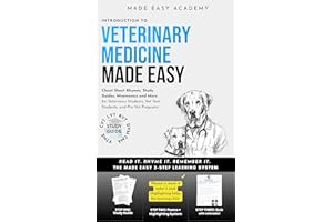 Introduction to Veterinary Medicine Made Easy: Cheat Sheet Rhymes, Study Guides, Mnemonics and More with a Quiz for Every Top