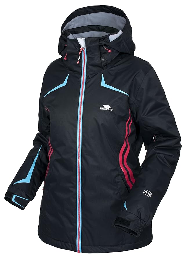 Trespass Women's Fairmount Ski JacketBlack, XLarge Amazon.co.uk Clothing