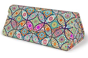 NPOOYI Sunglasses Case, Foldable Glasses Case, Magnetic PU Leather Hard Shell Folding Eyeglass Holder Box, Collapsible Unisex