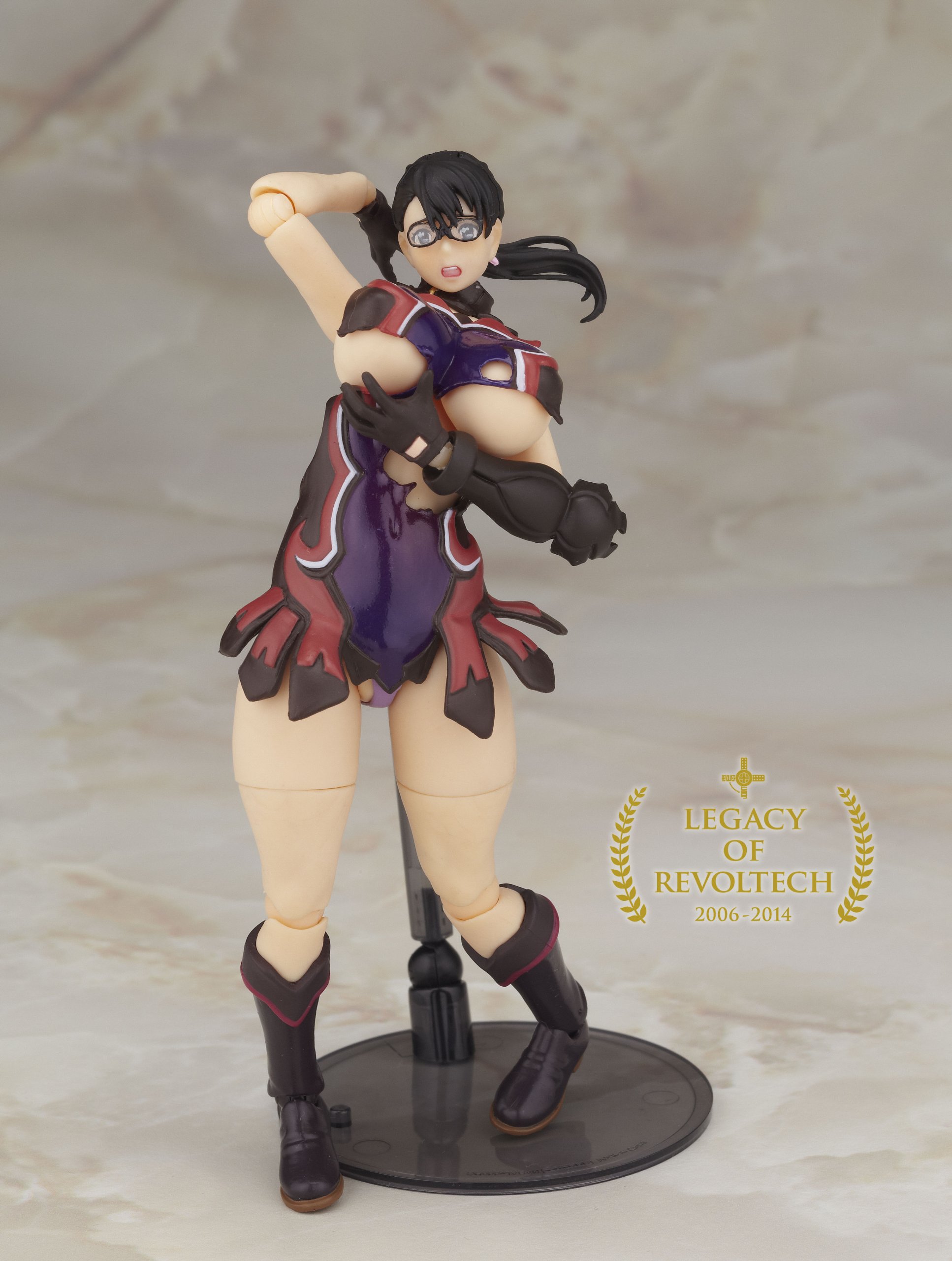 Kaiyodo Revoltech Legacy of Queens Blade Series Cattleya