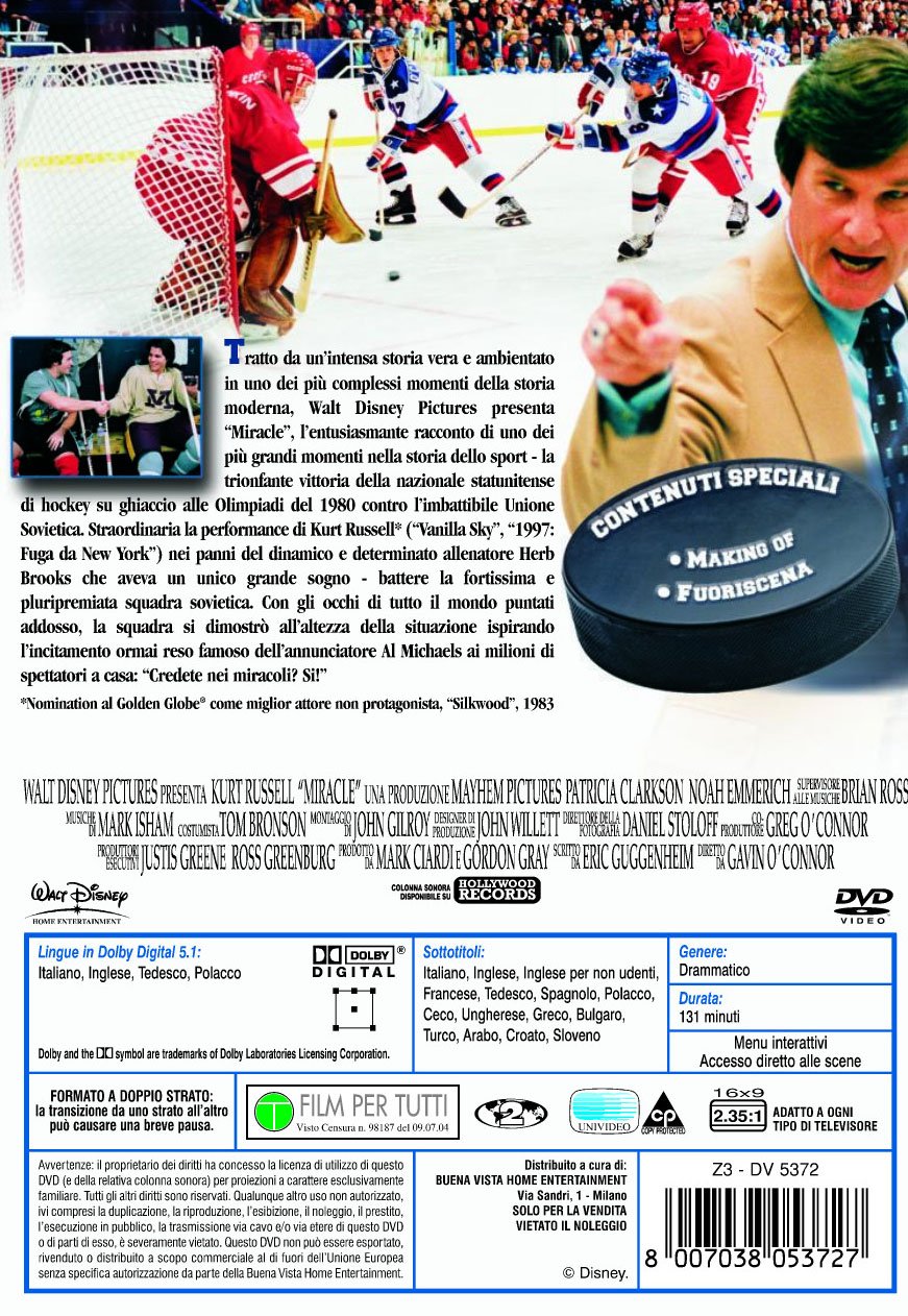 Amazon Com Miracle Kurt Russell Patricia Clarkson Gavin O Connor Movies Tv