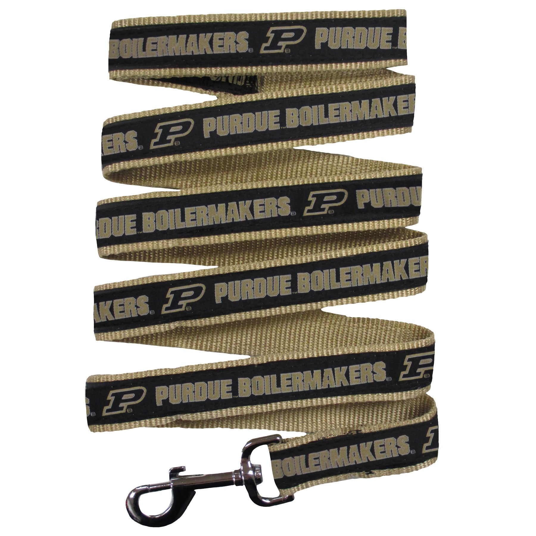 Pets First NCAA PET Leash, Medium, Purdue Boilermakers, Dog Leash, Shiny & Colorful Leash for Dogs & Cats Licensed by The NCAA, Old Version