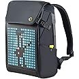 Divoom LED Display Laptop Backpack with App Control, 17 Inch Cool DIY Pixel Art Animation Fashion Backpack, Unique Gift for Men or Women
