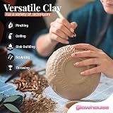 The Glowhouse Air Drying Modelling Clay Nylon Reinforced 12.5kg Stone view 5