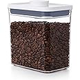 OXO Good Grips POP Container – Airtight 1.7 Qt for Coffee and More Food Storage, Rectangle, Clear