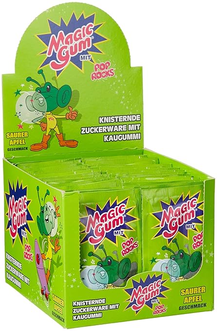 DOK Magic Gum Saurer Apfel, 50er Pack (50 x 7 g)